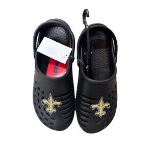 FOCO Logo Black Slip On Clog Shoes Medium Size M Clog